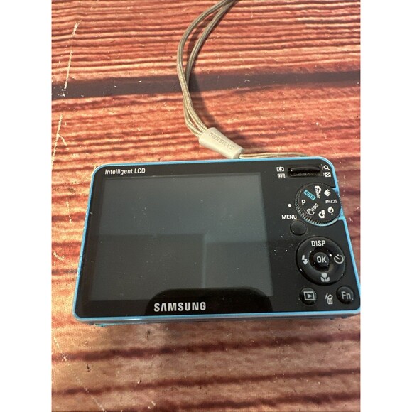 Samsung SL202 Blue 10.2MP Digital Camera with Battery - TESTED - Picture 7 of 10